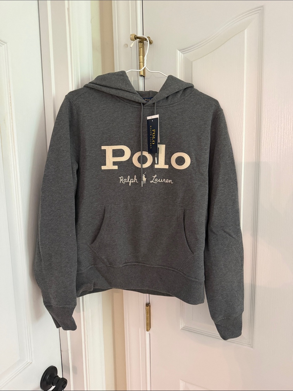 Polo Ralph Lauren Grey Pullover Hoodie